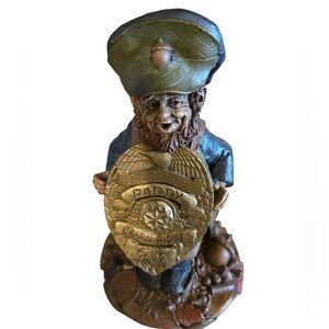 Tom Clark 1988 “Police Paddy” Cairn Ridge Estate Gnome Figurine Hand Painted